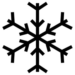Blue Snowflake Icon