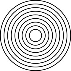 Dynamic lines and circles. Technology concept