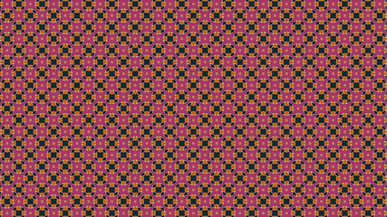 Geometric abstract floral repeat seamless pattern design for home decor and textile design.