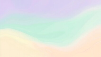 Ethereal pastel gradient with soft transitions and subtle wave-like patterns