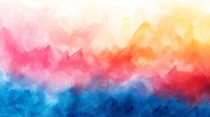 Abstract colorful watercolor background design.