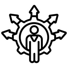 Skill Development Icon