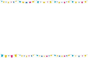 Colorful Fiesta Flag