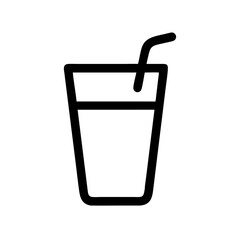 Fototapeta premium juice glass icons, vector .white background