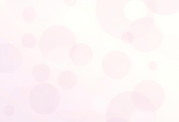 Delicate light circles on a soft background.