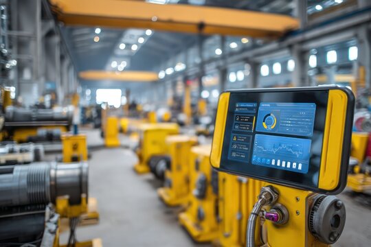 Predictive maintenance solution powered by AI, ensuring the efficiency of industrial machinery.