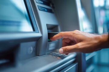 Fraud detection technology using AI to track user behavior and ensure secure online banking transactions.