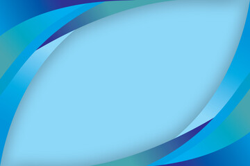 Abstract technology background with curve overlapped geometric Blue