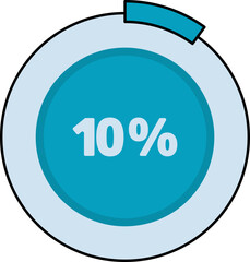 Infographic Progress Chart Element