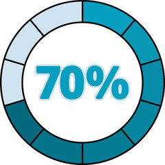 Infographic Progress Chart Element