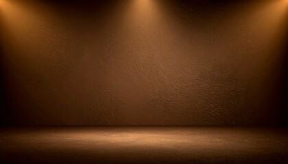 clean dark brown texture background with warm color lighting ambience