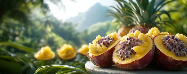 Tropical fruit paradise