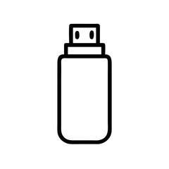 USB drive icons, vector .white background