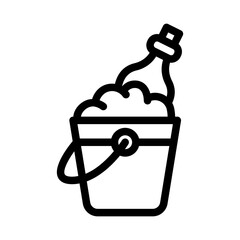 cold drinks outline style