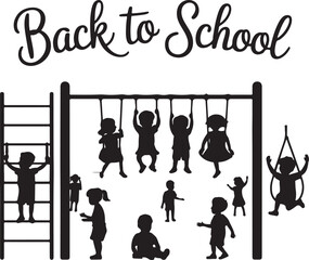 "Back to School Vector | Kids and Supplies Clipart"

"School Silhouette Bundle | Students & Classroom SVG"

"Back to School Illustration | Education Vector Set"

"Children Going to School | Backpack S