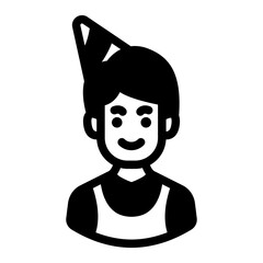 man birthday solid style