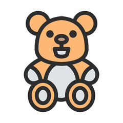 teddy bear filled style