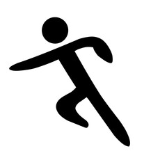 Jumping Figure Illustration