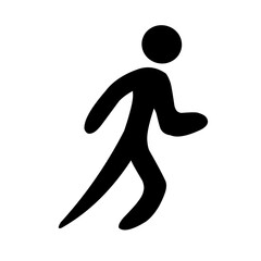 Jumping Figure Illustration