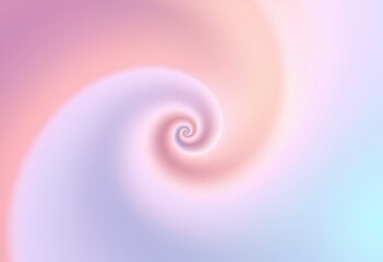 Pastel spiral design with soft color transitions.