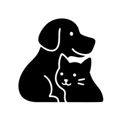 Dog and Cat Pet Shop Logo