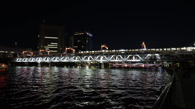 すみだリバーウォーク　夜景　2025年4月