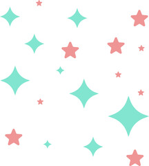 Cute Colorful Confetti Element
