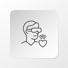 Virtual Reality Therapy Icon