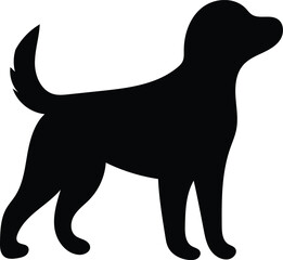 Dog Silhouette for Craft Projects