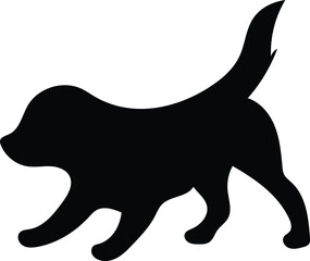 Dog Silhouette for Craft Projects