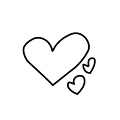 heart shape with a heart