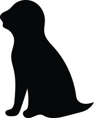 Dog Silhouette for Craft Projects