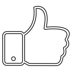 thumb up like symbol