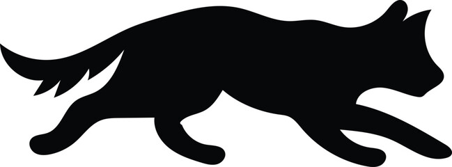 Dog Silhouette for Craft Projects