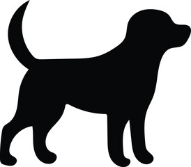 Dog Silhouette for Craft Projects