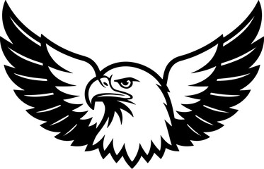 Obraz premium eagle with wings