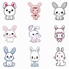 Bunny New Vector Image 