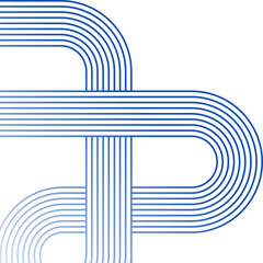 Modern Line Corner Ornament