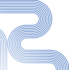 Modern Line Corner Ornament