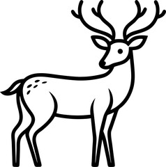 deer vector illustration