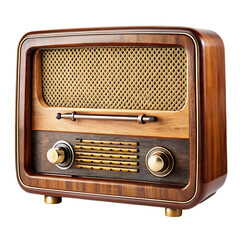 Vintage Wooden Radio - Retro Antique Radio Receiver