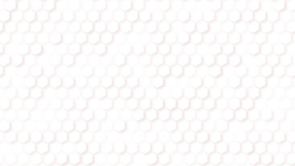 Honeycomb pattern with hexagon mesh. Hexagon white background. Geometric grid.