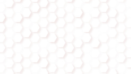 Honeycomb pattern with hexagon mesh. Hexagon white background. Geometric grid.
