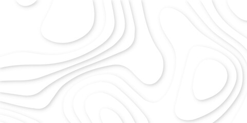 Abstract modern 3d Paper cut white background .white waves background ,paper art style, flyers posters prints .geometric background overlap layer.	