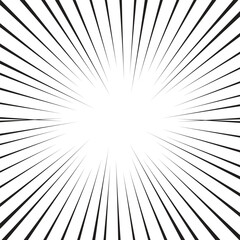 Obraz premium simple abstract black colour arc random lines pattern used for background