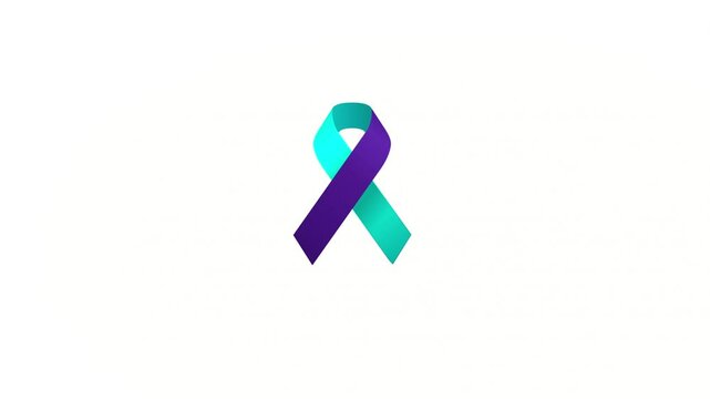 World Suicide Prevention Day – Animated Ribbon logo for September 10 Awareness Campaigns