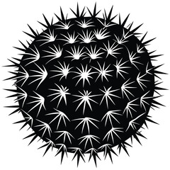 Adobe IllustratoVector illustration of a children's activity coloring book page with pictures of cactus.r Artwork