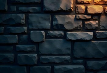 Abstract close-up of cracked black stone surface, subtle white veins, realistic mountain rock texture, dark grunge atmosphere, volumetric texture, natural erosion detail, moody background with copyspa