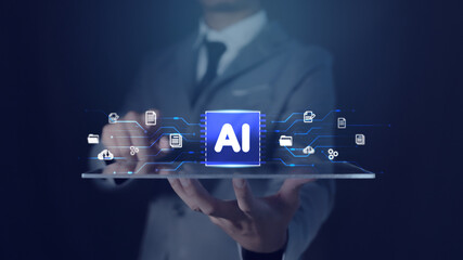 Generative AI artificial intelligence generate text document and abstract papers