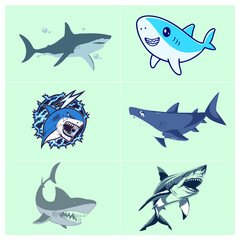 Shark Vector File - 6